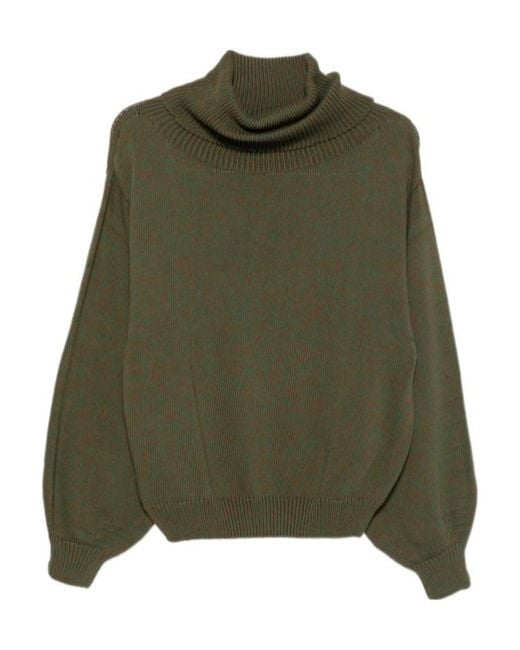 Baserange Green Long-Sleeved Knitwear