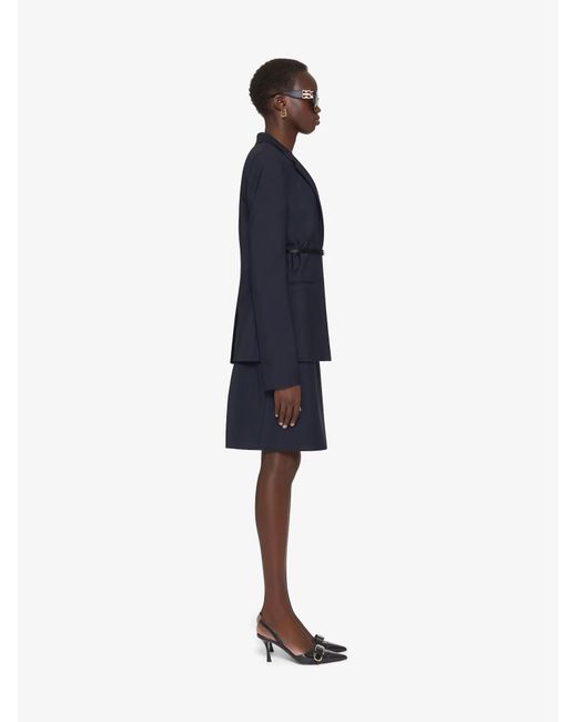 Givenchy Blue Voyou Jacket