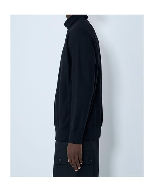 Comme des Garçons Blue Comme Des Garçons Homme High Neck Pullover for men