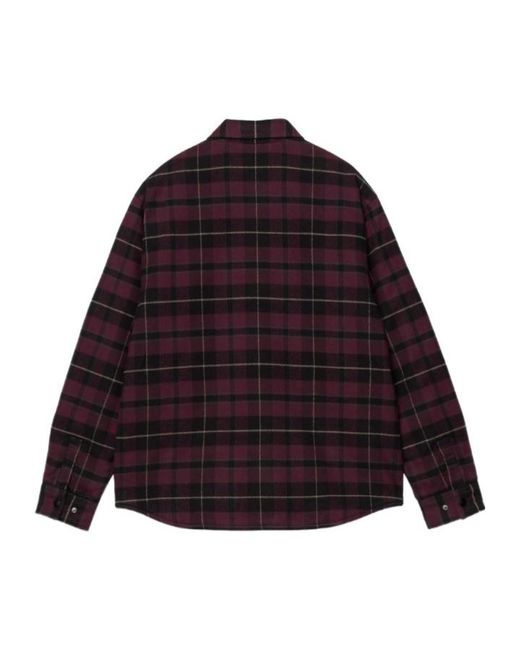 Carhartt Purple Gargan Shirt Jacket for men