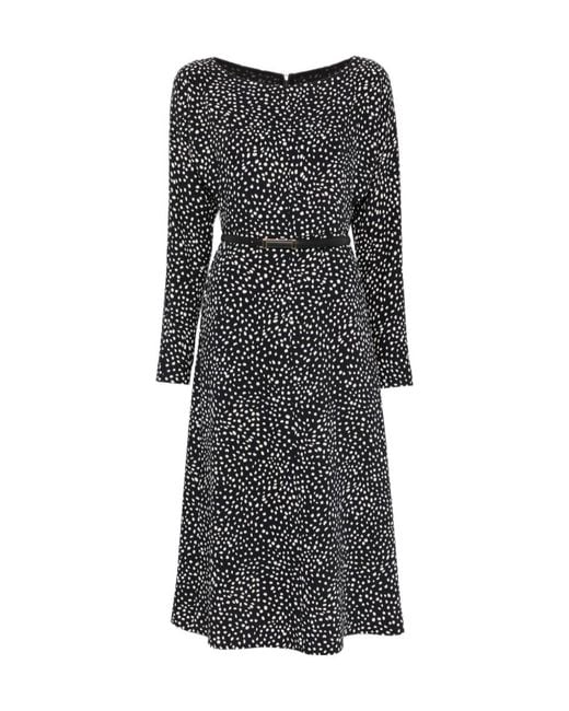 Max Mara Gray Piroghe Dress