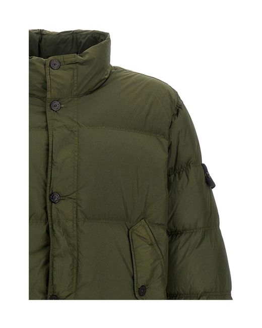Stone Island Green Coats & Jackets for men