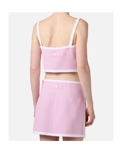 Iceberg Pink Cropped Top