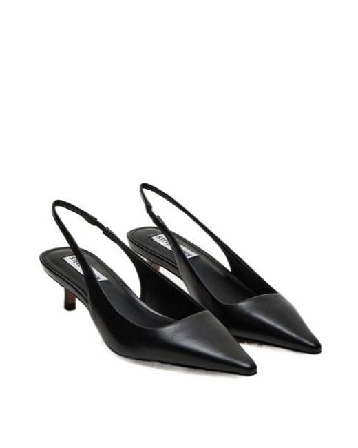 Steve Madden Black Kari Slingback Heeled Pumps
