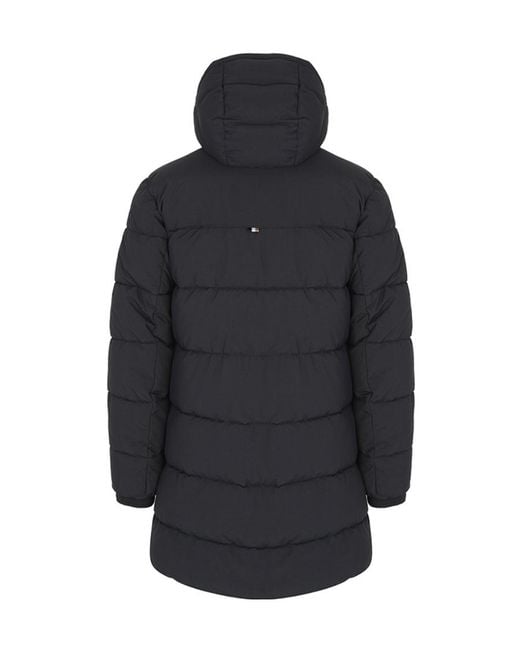 Boss Blue Padded Puffa Jacket for men