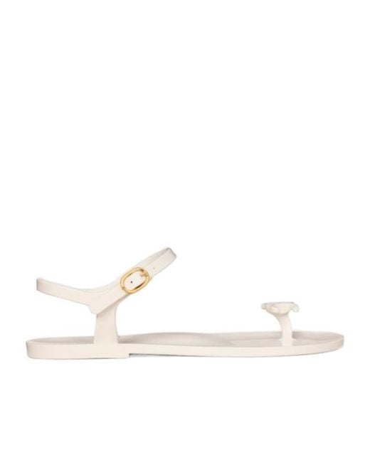 Céline White Jelly Bay Sandal