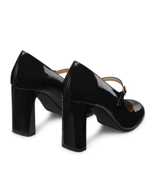 Stuart Weitzman Black Babette Mary Jane 85