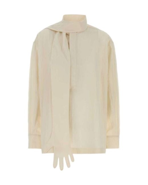 Jean Paul Gaultier White The Glove Blouse