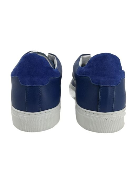 Philipp Plein Blue Logo Details Casual Sneakers for men