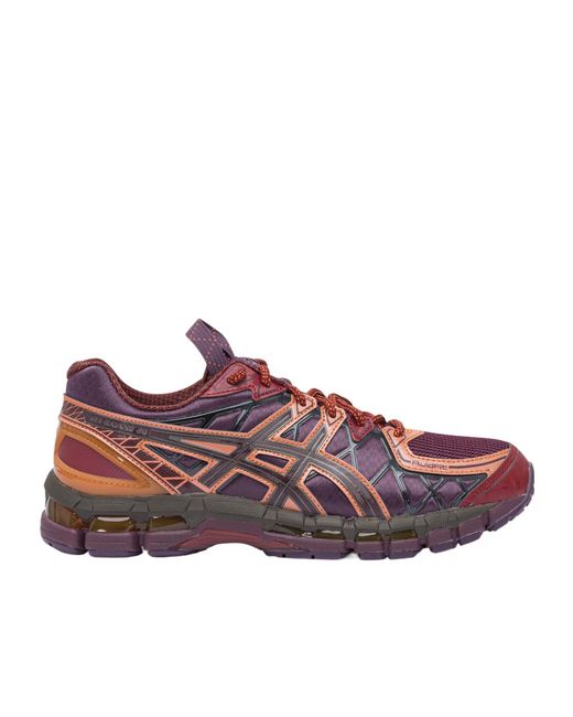 Asics Purple Retro Cushioned Running Shoes for men