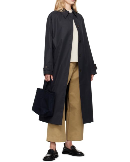 Studio Nicholson Natural Dordoni Pleated Wide Leg Trousers