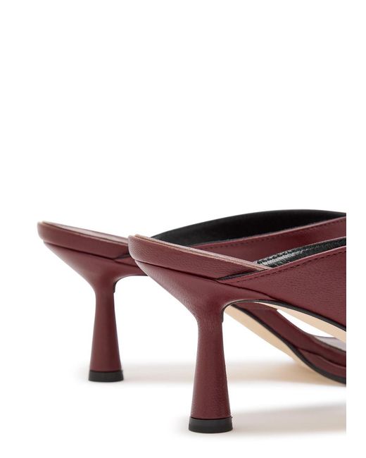Aeyde Brown Casual Round-Toe Sandals