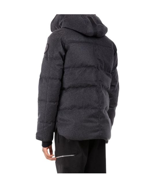 Canada Goose Gray Macmillan Hooded Jacket for men