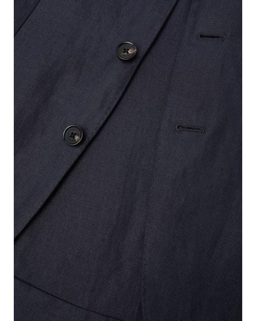 Loro Piana Blue Torino Blazer for men