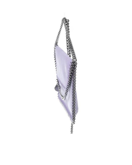 Stella McCartney Purple Falabella Chain Shoulder Bag