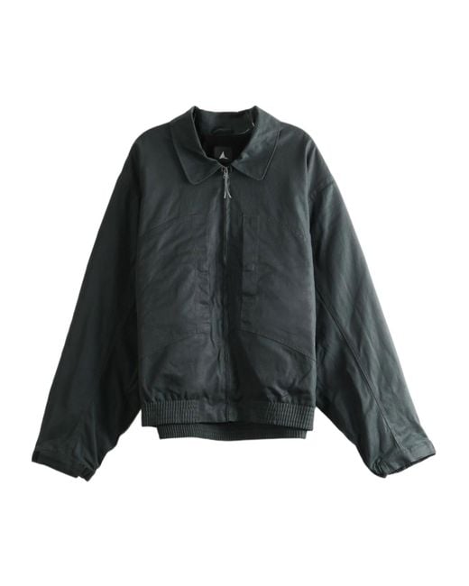 Roa Black Long-Sleeve Casual Jacket for men