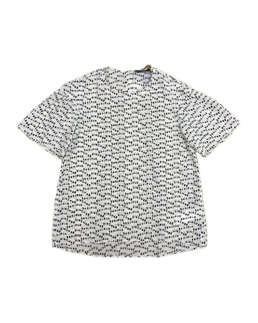 Weekend by Maxmara Gray Short-Sleeved Tops