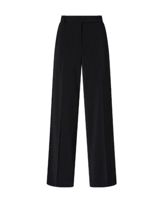 Pinko Black Straight-Leg Tailored Trousers