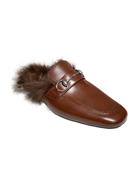 Gucci Brown Casanova Mule