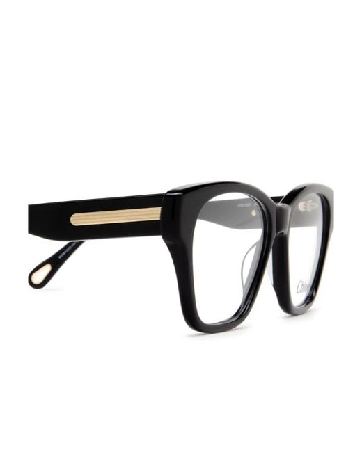 Chloé Black Chloé Eyewear Square Frame Glasses