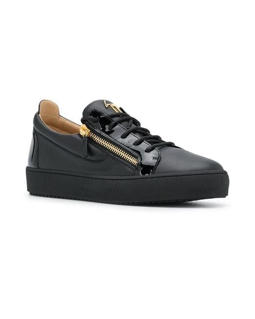 Giuseppe Zanotti Black Frankie Sneakers for men