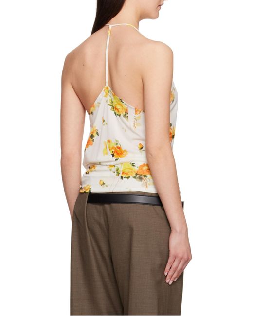 Acne Metallic Patterned Top