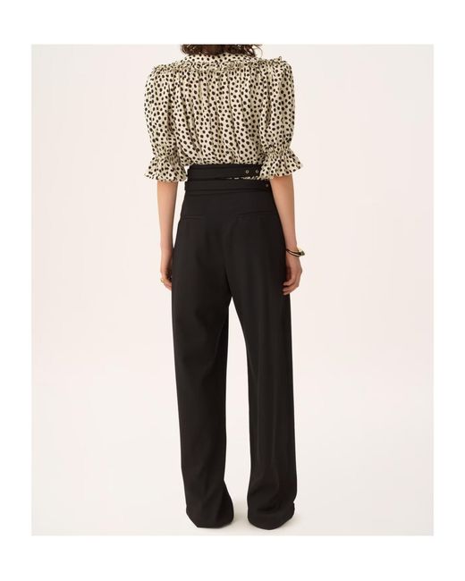 Chloé Black Chlo High-Waisted Tailored Trousers