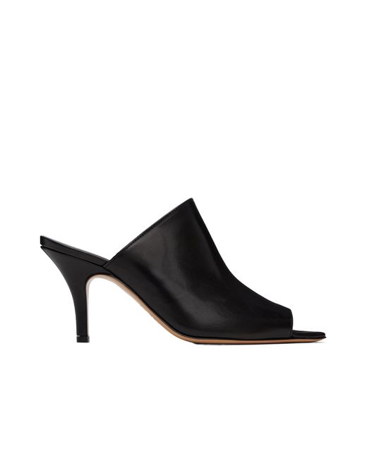 MM6 by Maison Martin Margiela Black Open-Toe Sandals