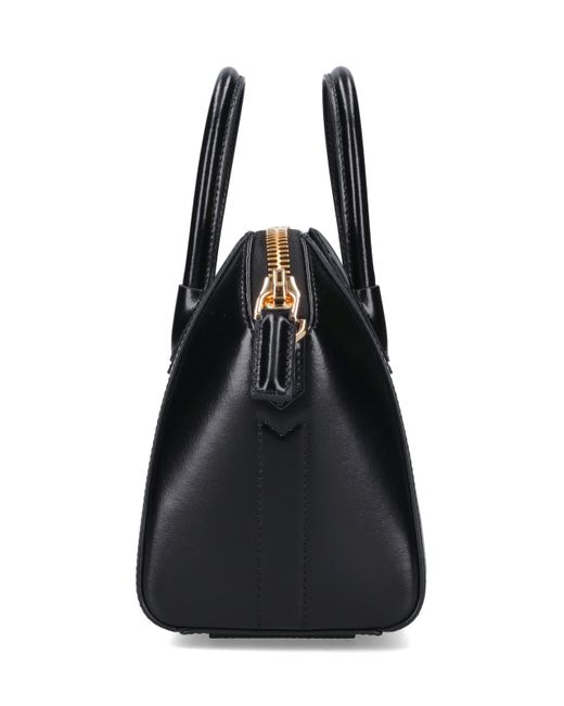 Givenchy Black Antigona Mini Top Handle Bag