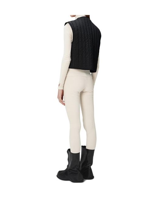 Rains Black Banja Short Liner Vest