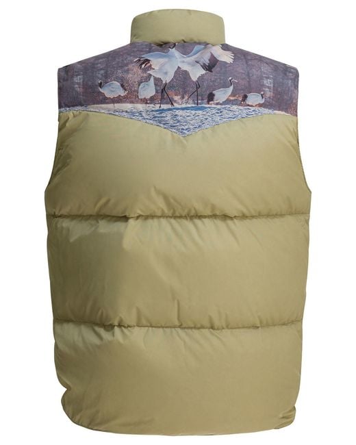 Needles Green X Rocky Mountain Featherbed Sleeveless Jacket for men