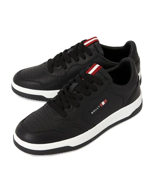 Bally Black Round-Toe Sneakers for men