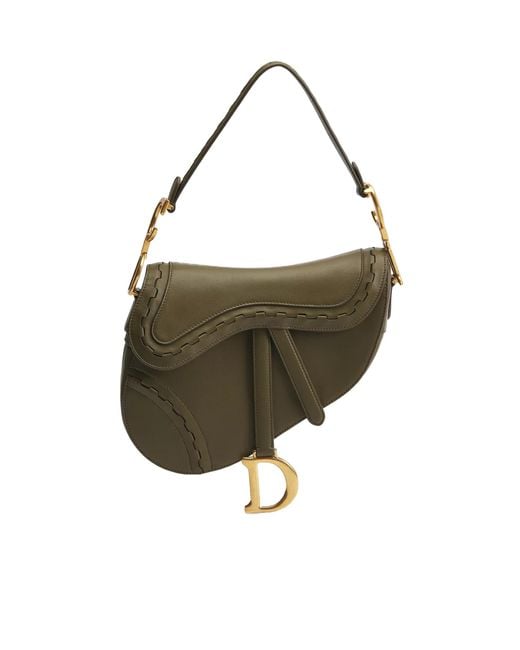 Dior Multicolor Saddle Bag With Strap