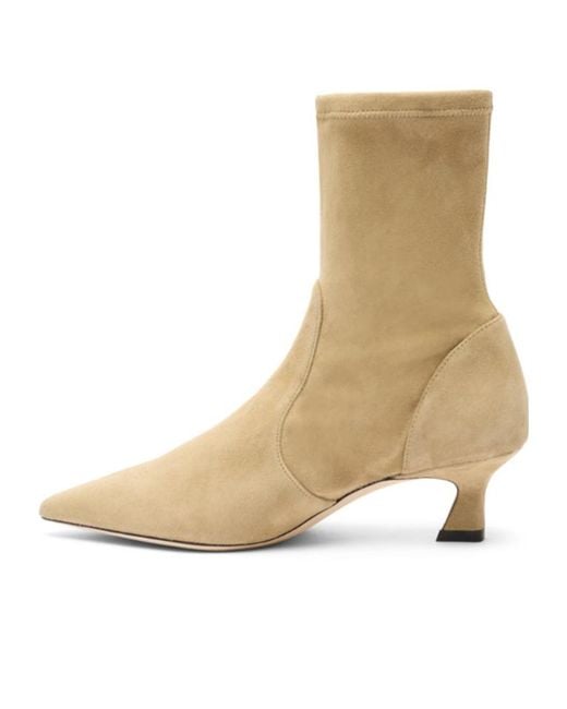 Stuart Weitzman Natural Vinnie Bootie 50