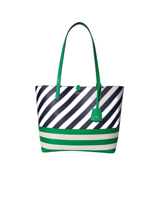Ralph Lauren Green Reversible Tote Bag