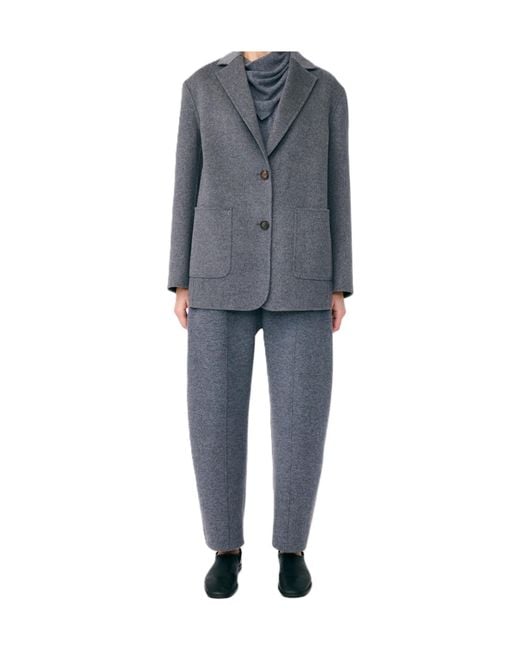 Lisa Yang Gray Doublé Blazer