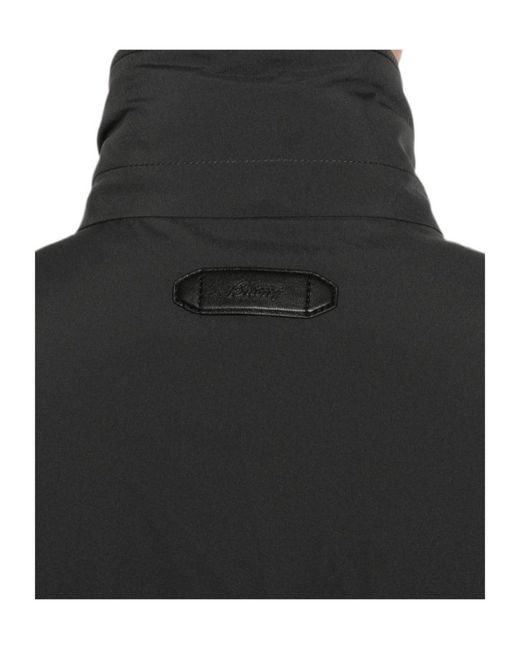 Brioni Black Zippered Vest for men