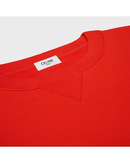 Céline Red Sweatshirt for men