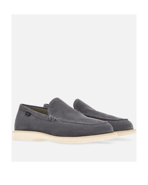 Hogan Blue H616 Loafers for men