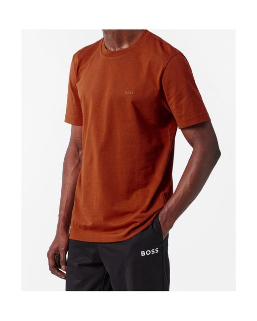 Boss Orange Logo Crew-Neck T-Shirt for men