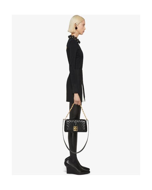 Givenchy Black Slit Detailed Mini Skirt