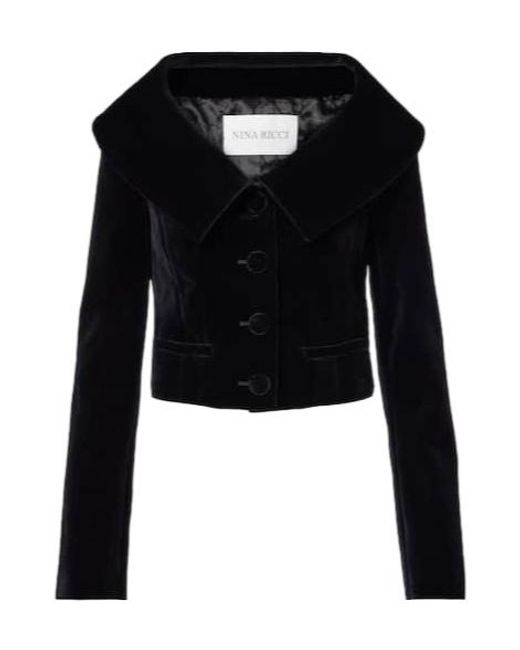 Nina Ricci Black Cropped Jacket