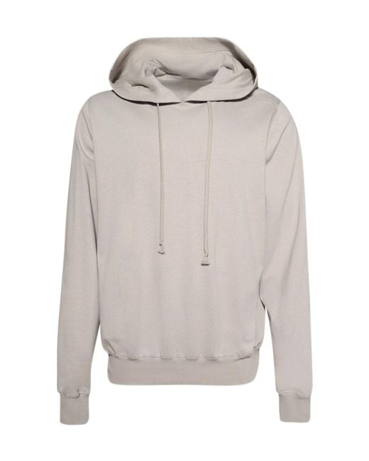 Rick Owens Gray Long Sleeve Sweatshirt for men