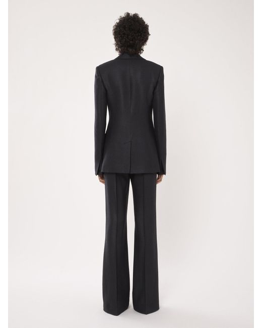 Chloé Blue Chloé Single-Breasted Tailored Jacket