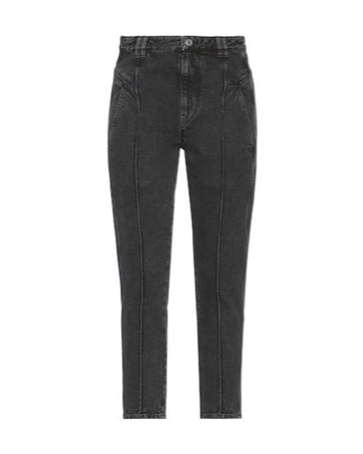 Isabel Marant Gray Denim Trousers