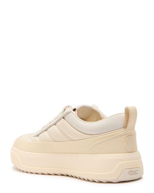 Moncler Natural Monpulse Quilted Sneakers