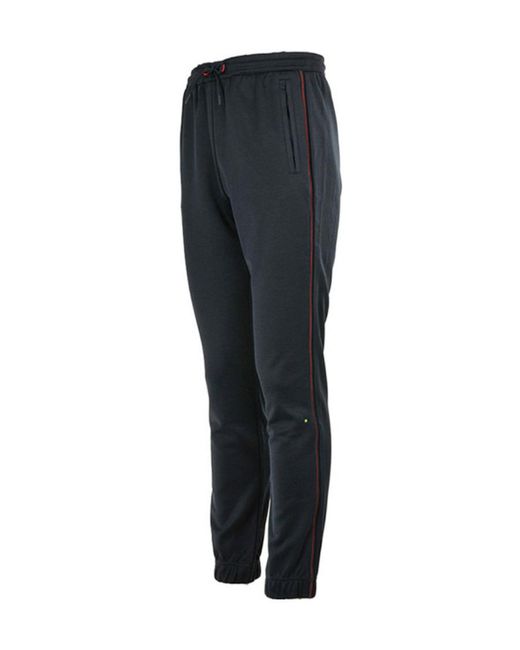 Boss Blue Logo Straight Sweatpants for men
