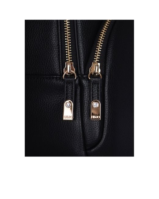 Liu Jo Blue Zipped Backpack