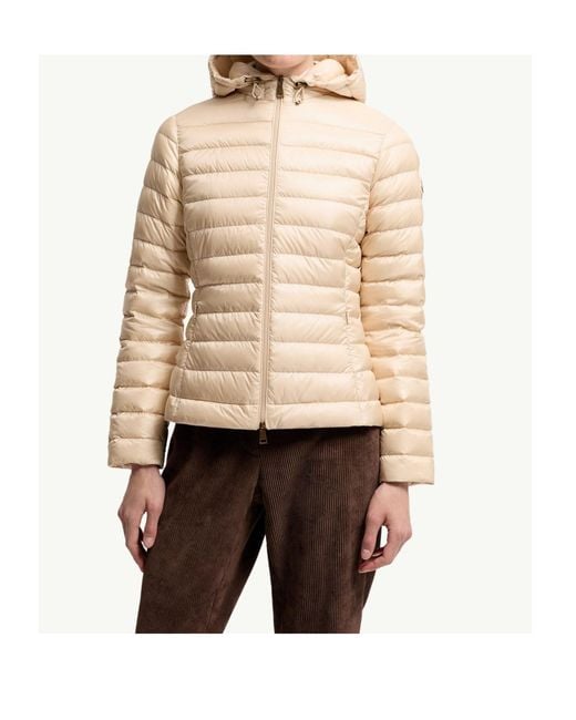 Moncler Natural Igelhood Short Down Jacket