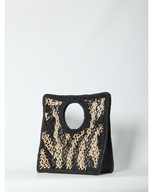 Jacquemus Black The Spiaggia Small Square Bag